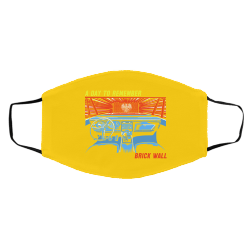 A Day To Remember Brick Wall Face Mask