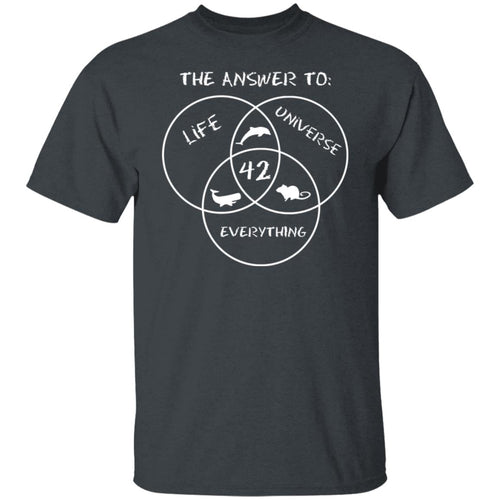 42 The Answer To Life Universe Everything Shirt, Hoodie, Tank