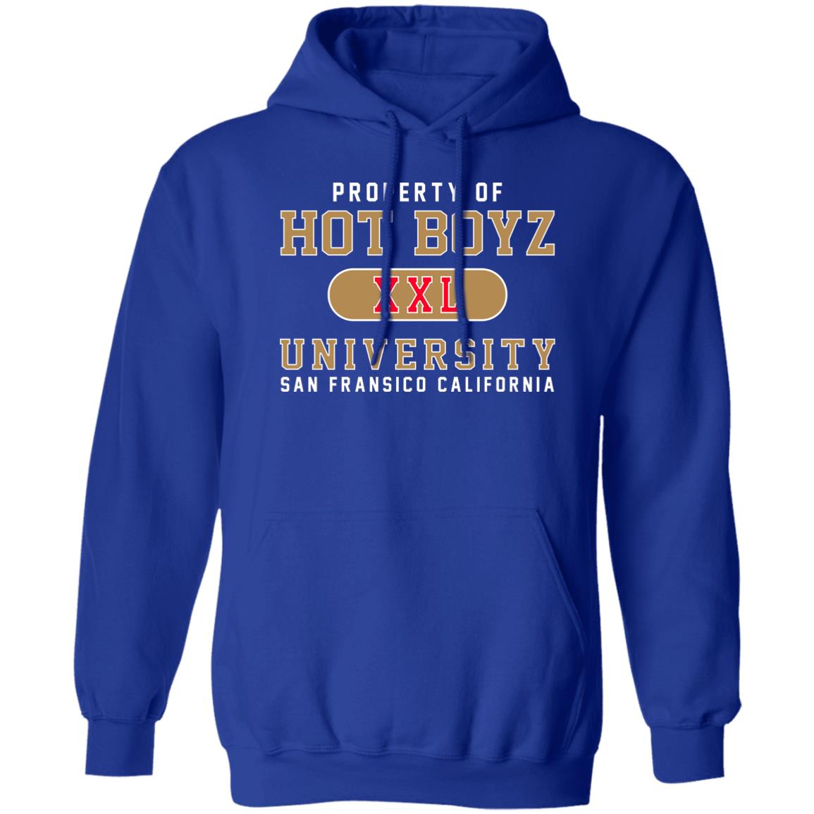 Boyz U Property Of Hot Boyz Xxl University San Fransico Shirt, Hoodie, Tank