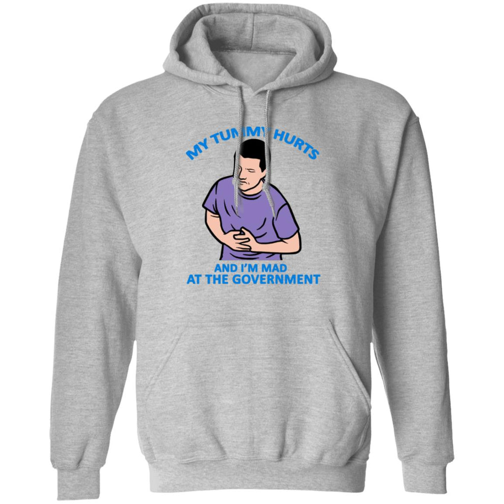 My Tummy Hurts And I’m Mad At The Government Shirt, Hoodie, Tank