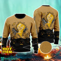 Remy Martin Scary Night Halloween Hand Pull Out Halloween 3D Sweater For Men and Women