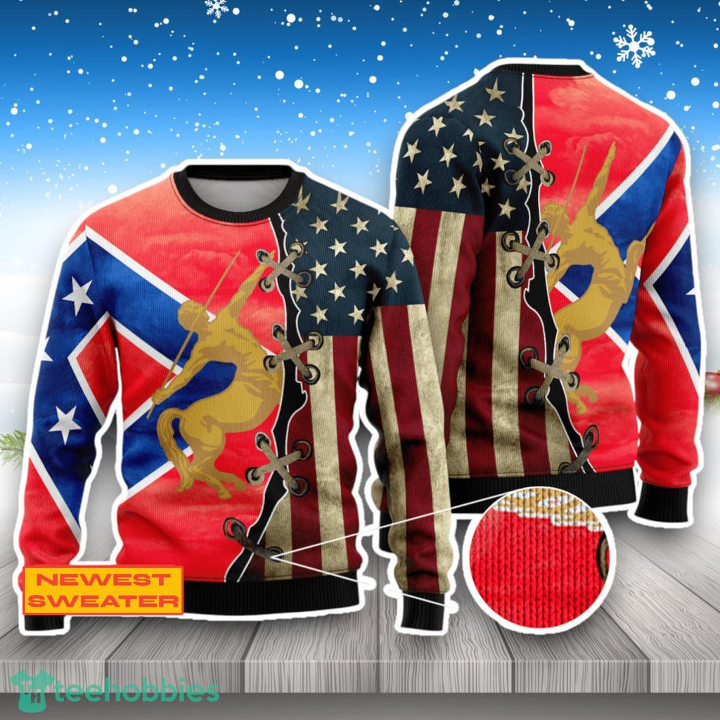 Remy Martin USA Flag 3D Sweater For Men Women