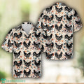 Retro Boho Chicken Hawaiian Shirt Beach Shirt
