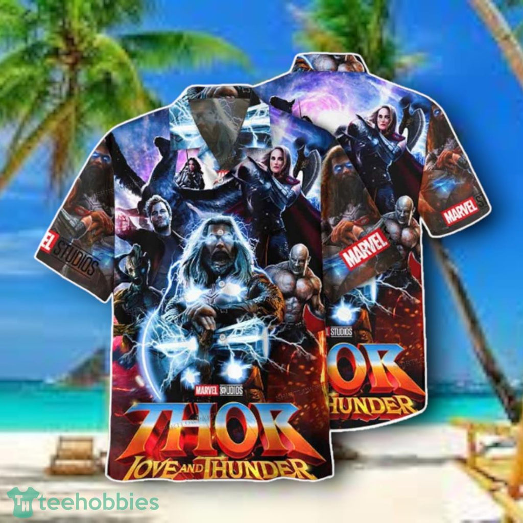 Retro Thor Love And Thunder Movie Hawaiian Shirt Style Gift