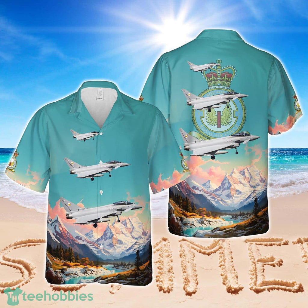 Royal Air Force Eurofighter Typhoon FGR.4 ZK340 Of No. 1 (F) Squadron Hawaiian Shirt Aloha Beach Shirt