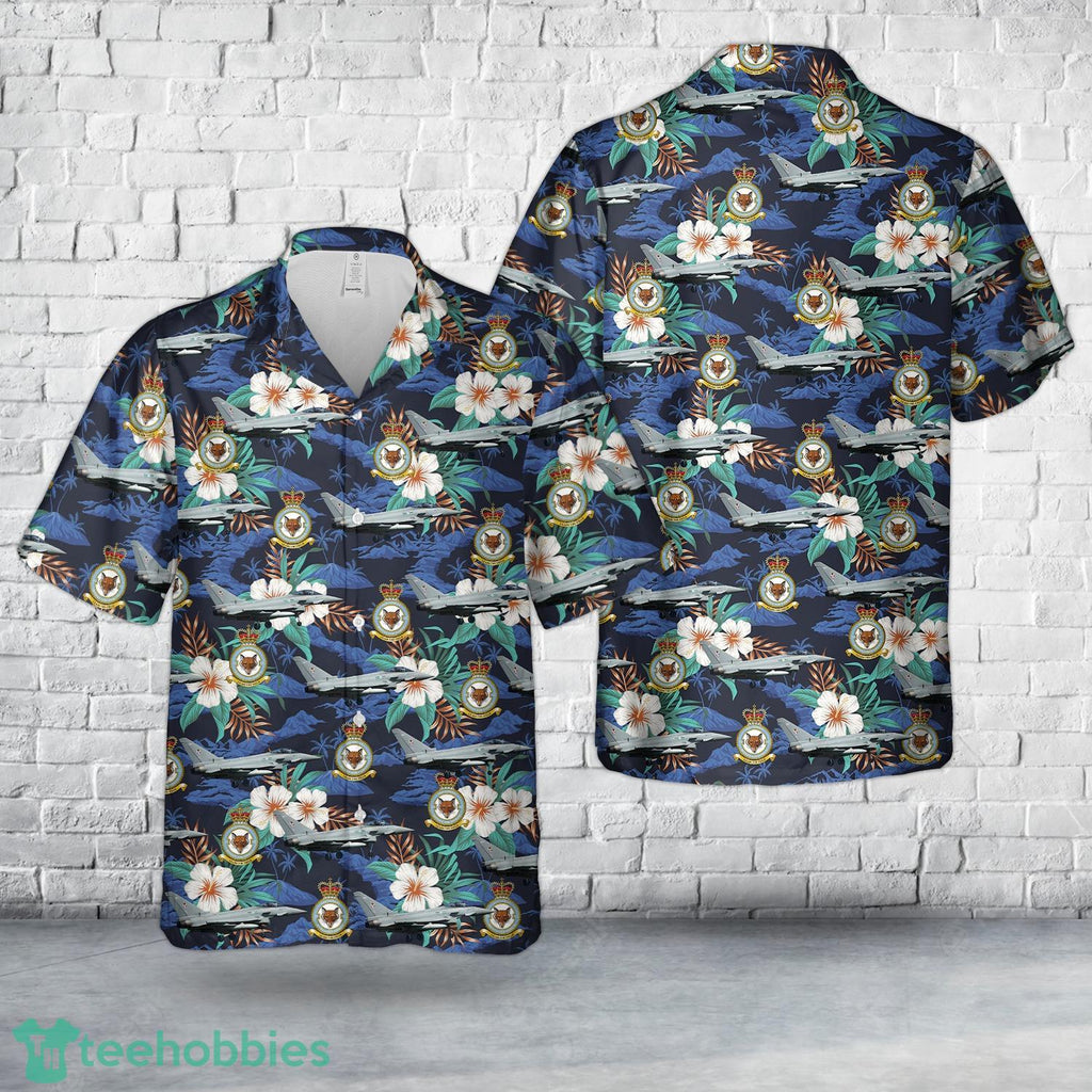 Royal Air Force Typhoon FGR4 ZK361 Of No. 12 Squadron Hawaiian Shirt Aloha Beach Shirt