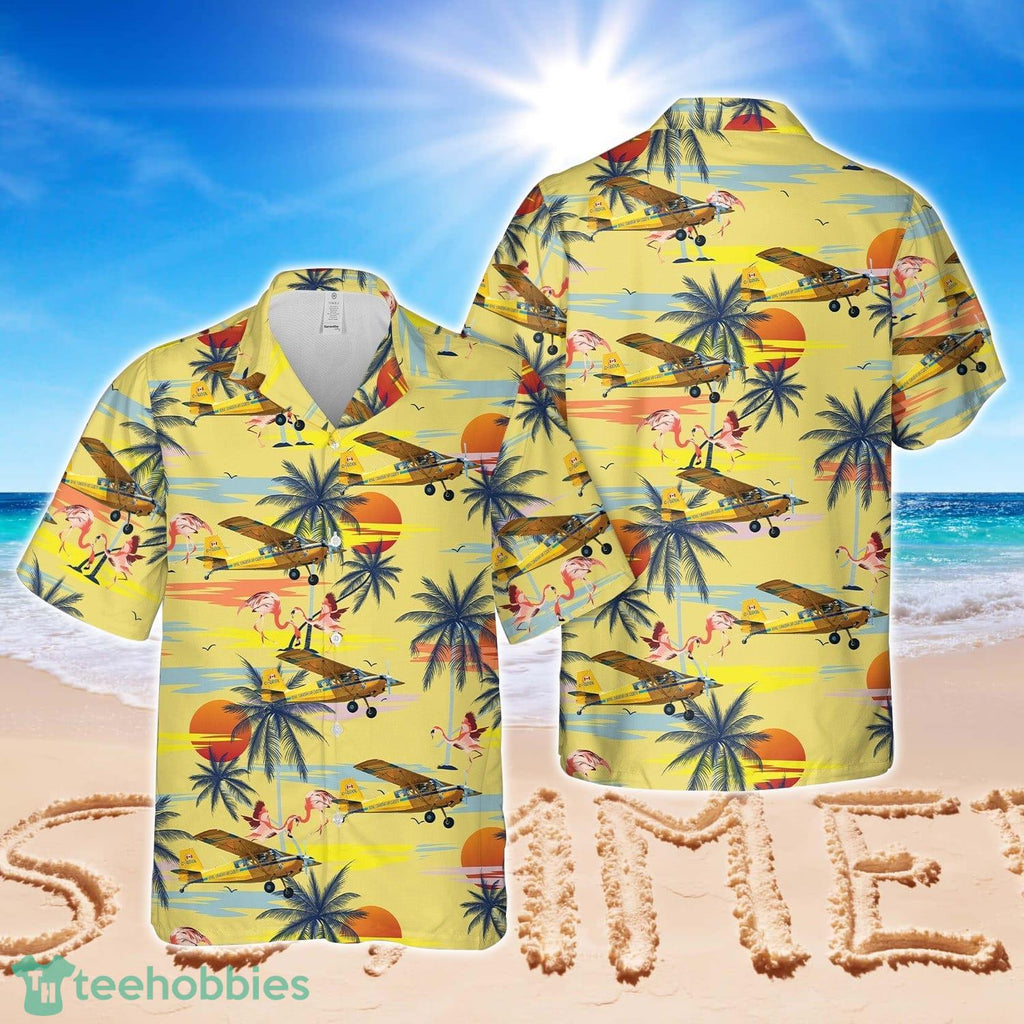Royal Canadian Air Cadets Bellanca 8GCBC Scout Hawaiian Shirt Aloha Beach Shirt