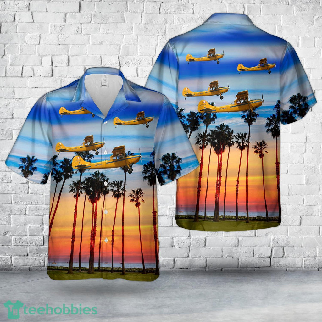 Royal Canadian Air Cadets de l’Air Cessna O-1E Bird Dog (305C-L-19E) Hawaiian Shirt Aloha Beach Shirt