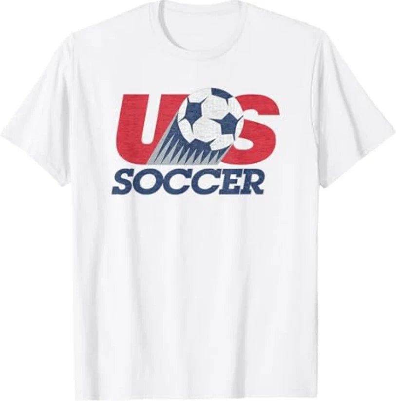 USA Soccer Retro Unisex , , , Long Sleeve Tee