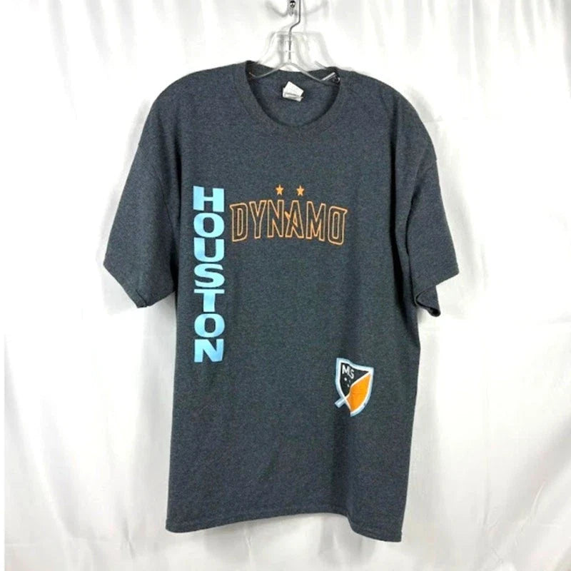 Houston Dynamo XL Forever Orange MLS Soccer Unisex , , , Long Sleeve Tee