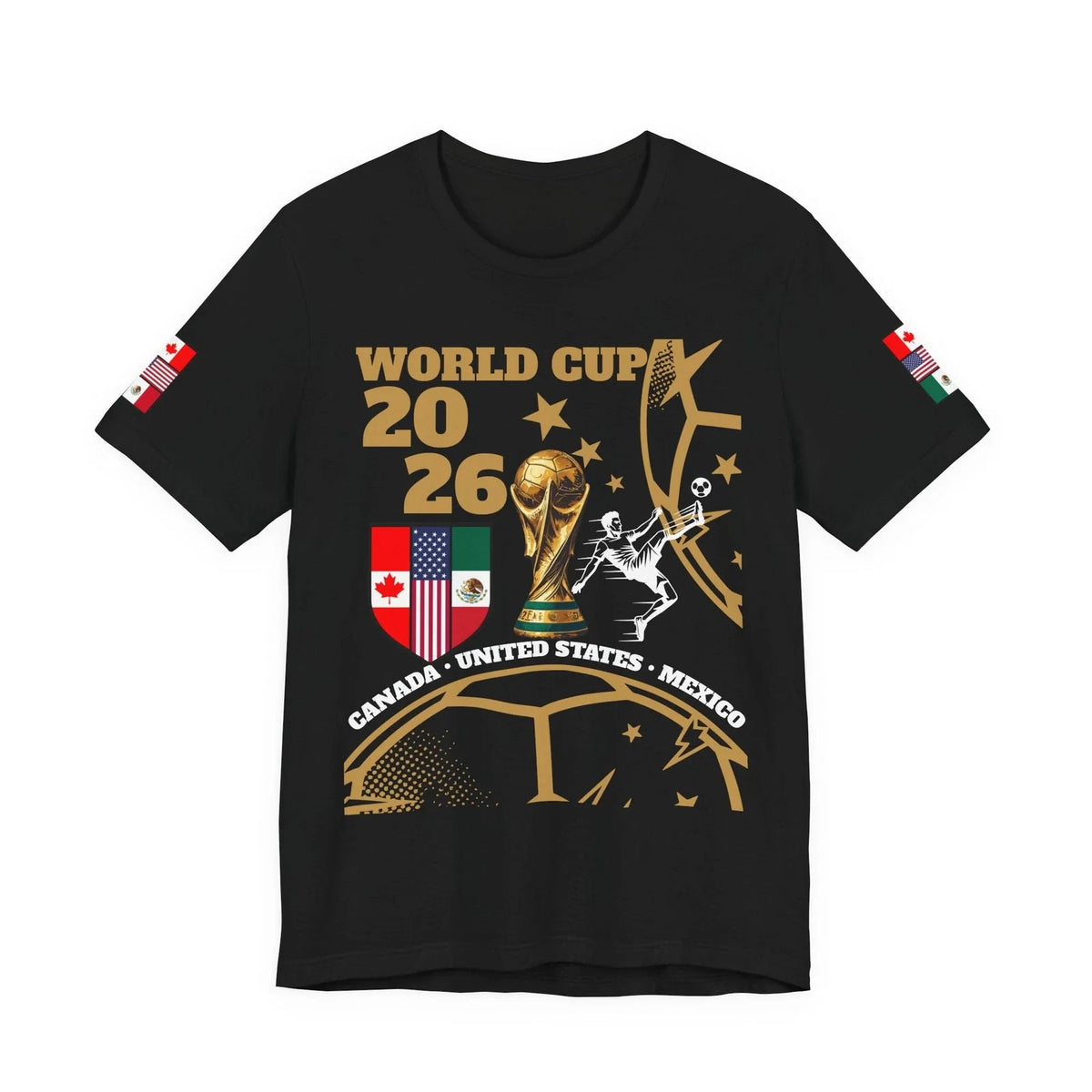 World Cup 2026 Soccer Tee | Short Sleeve Jersey Unisex , , , Long Sleeve Tee