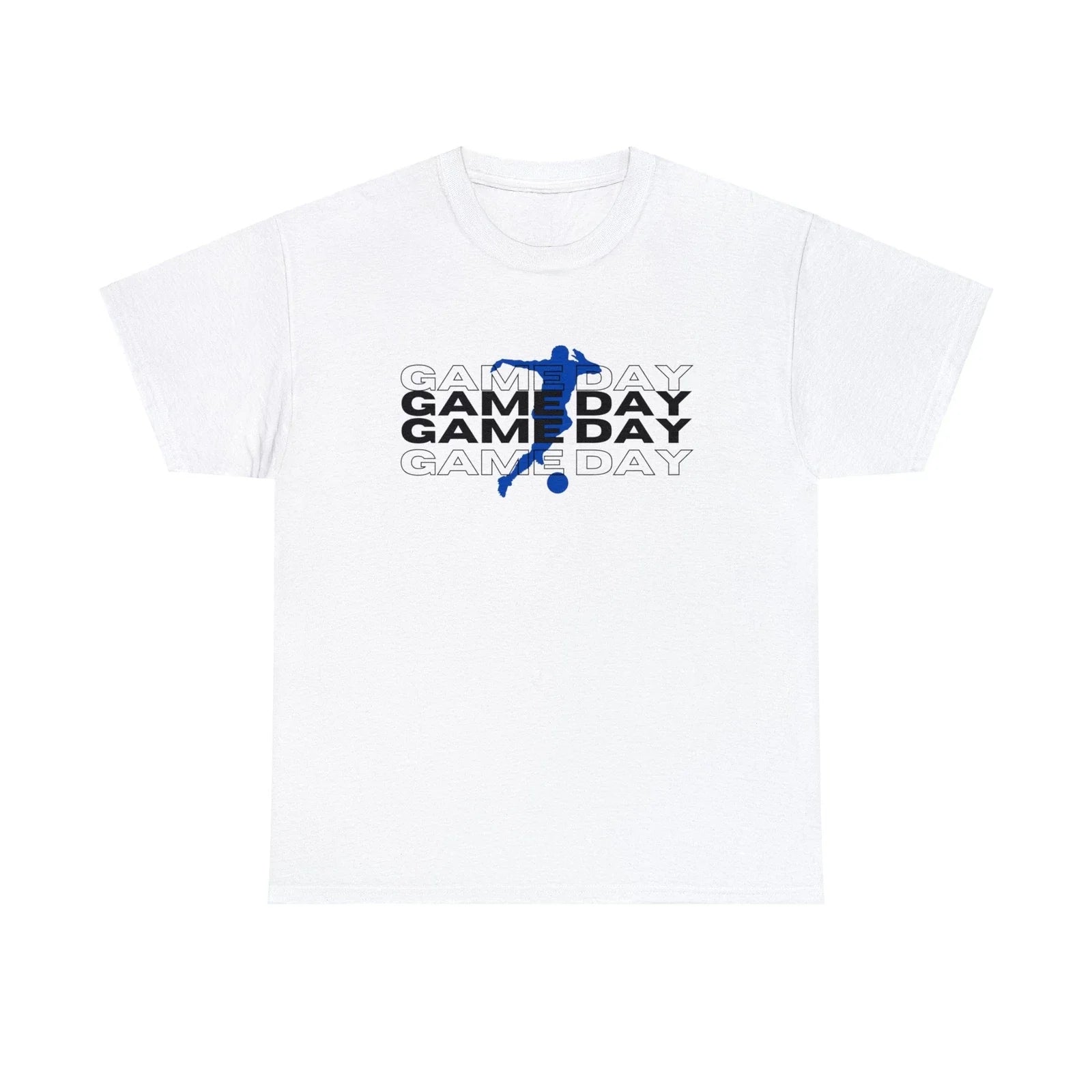 Soccer Game Day -Unisex Heavy Cotton Tee Unisex , , , Long Sleeve Tee