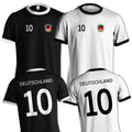 Germany Flag Tshirt Mens Womens Jersey Look Gift Fan Tee Unisex , , , Long Sleeve Tee