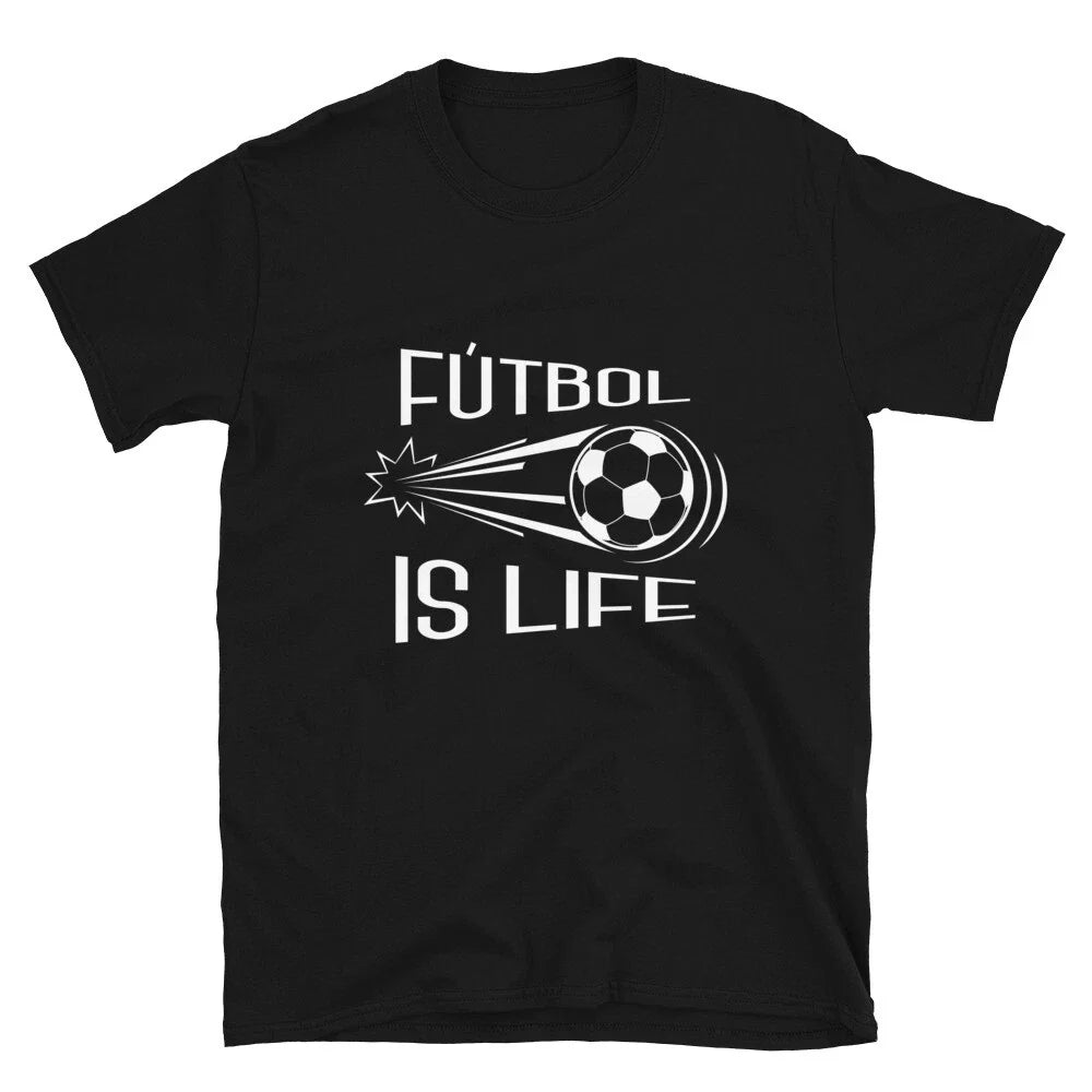 Funny Soccor Futbol Is Life Unisex Unisex , , , Long Sleeve Tee