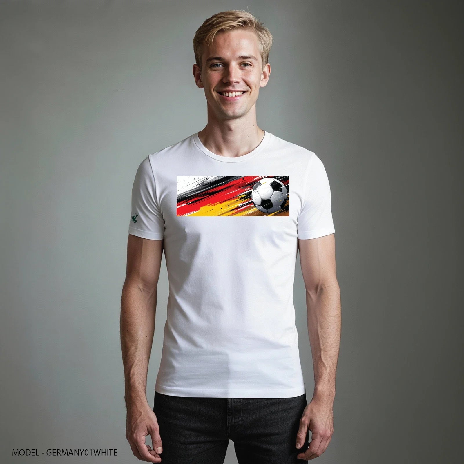 Soccer Colletion Penn Deer Tshirt with Germany Flag 2026 Unisex , , , Long Sleeve Tee