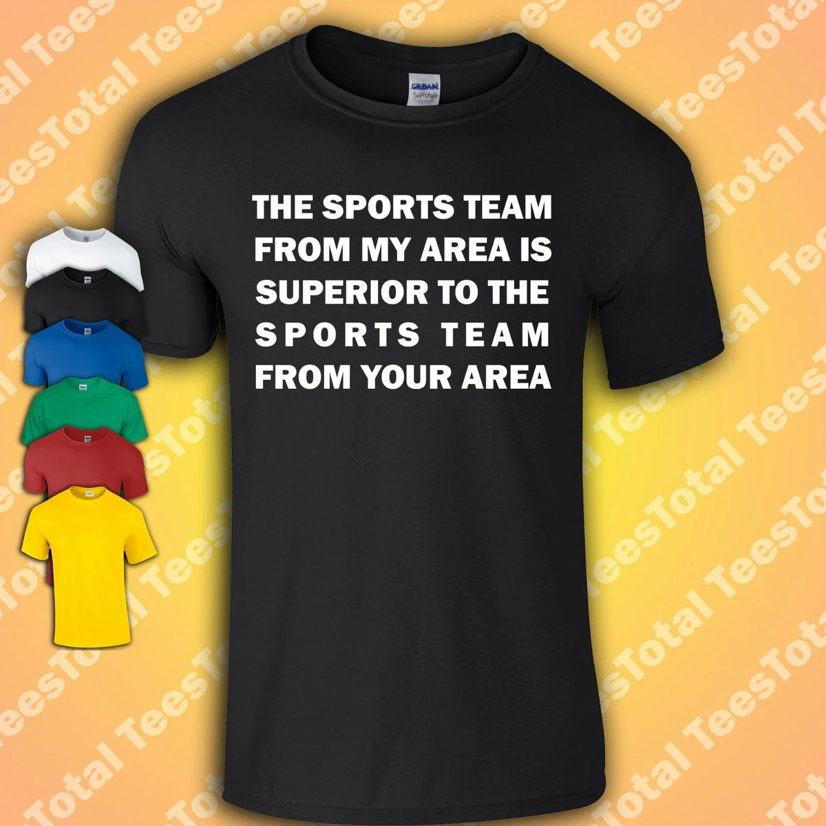 The Sports Team From My Area Unisex , , , Long Sleeve Tee