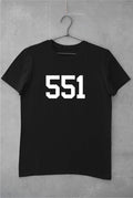 New Jersey Shirt, 551 Area Code, NJ, Bayonne, Bergenfield, Cliffside Park Unisex , , , Long Sleeve Tee