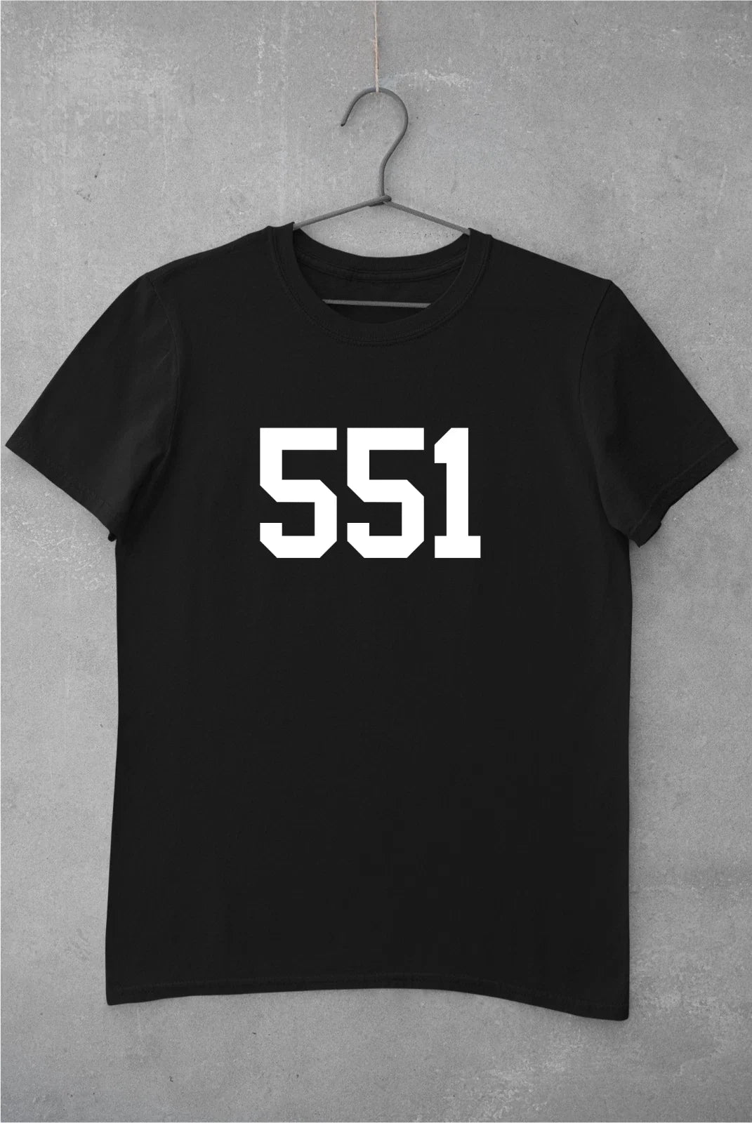 New Jersey Shirt, 551 Area Code, NJ, Bayonne, Bergenfield, Cliffside Park Unisex , , , Long Sleeve Tee