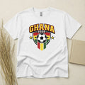 Ghana 2026 Football Fan T Shirt Soccer Supporters Gildan Cotton Family Top Unisex , , , Long Sleeve Tee