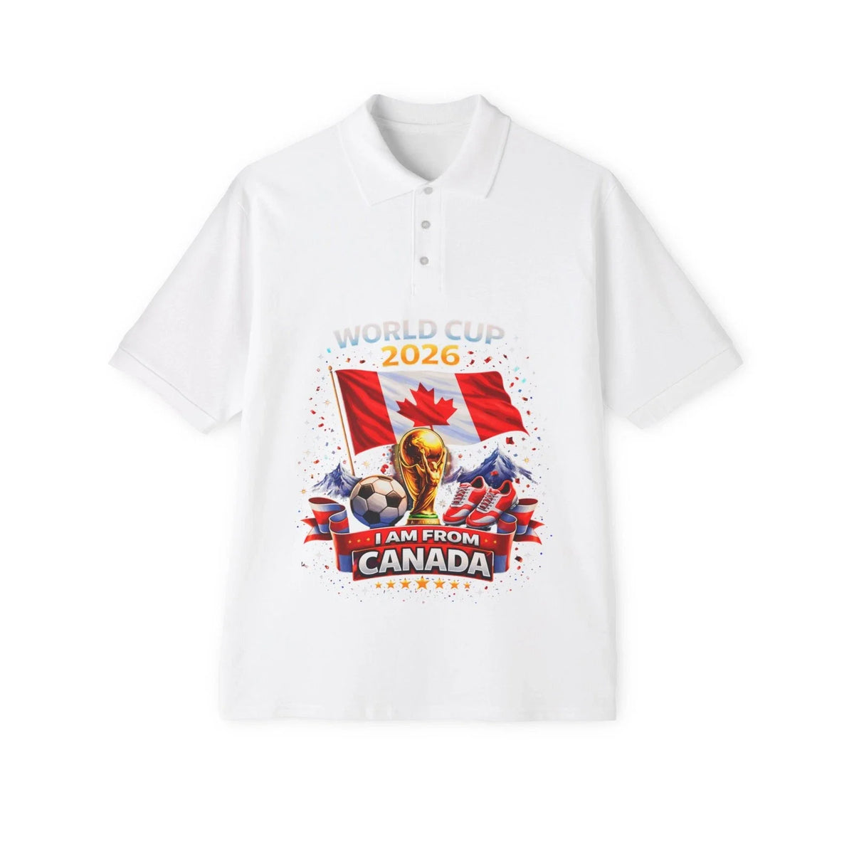 I Am From Canada World Cup 2026 Polo Unisex , , , Long Sleeve Tee