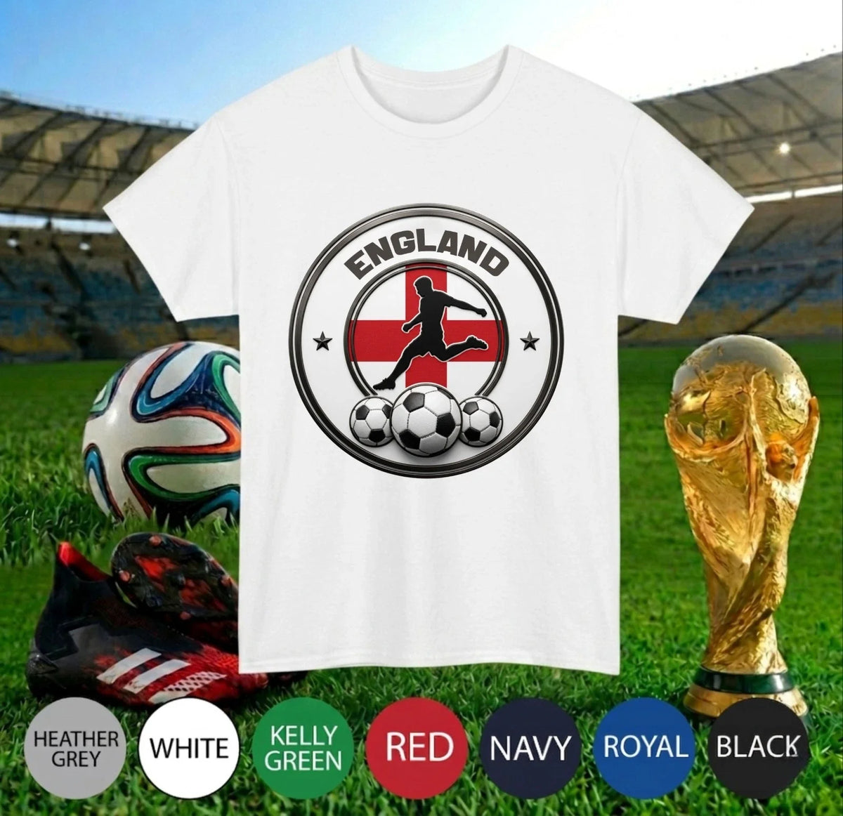England football - Football Fan Shirt - Gift Soccer Lover Sports Tee Top Unisex , , , Long Sleeve Tee