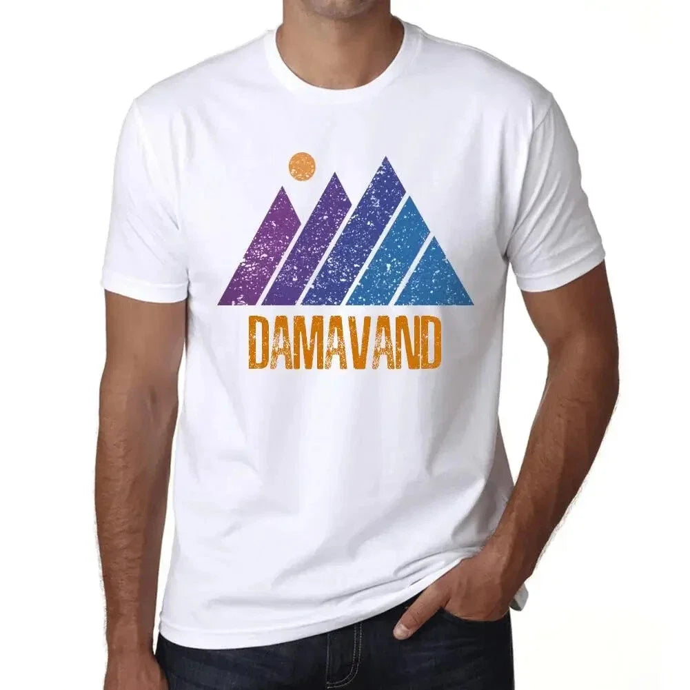 Men's Graphic Mountain Damavand Eco-Friendly Limited Edition Unisex , , , Long Sleeve Tee