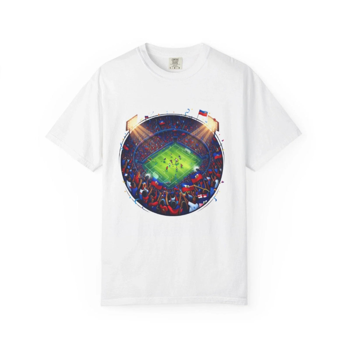 Haiti World Cup 2026 | Soccer Stadium Graphic Unisex , , , Long Sleeve Tee