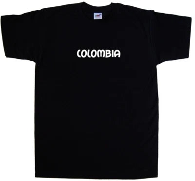 Colombia text Unisex , , , Long Sleeve Tee