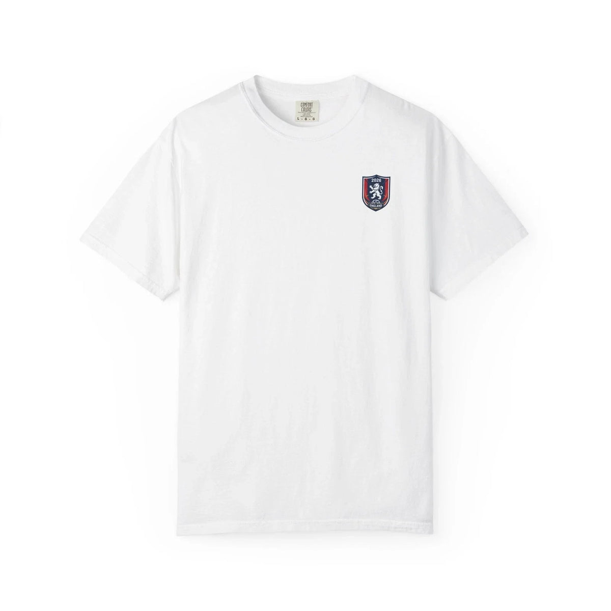 England 2026 Lion Shield | Soccer Crest Tee Unisex , , , Long Sleeve Tee