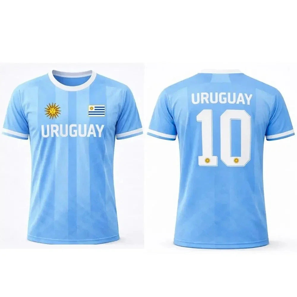 Uruguay Football Unisex Breathable World Cup 2026 Tee Unisex , , , Long Sleeve Tee