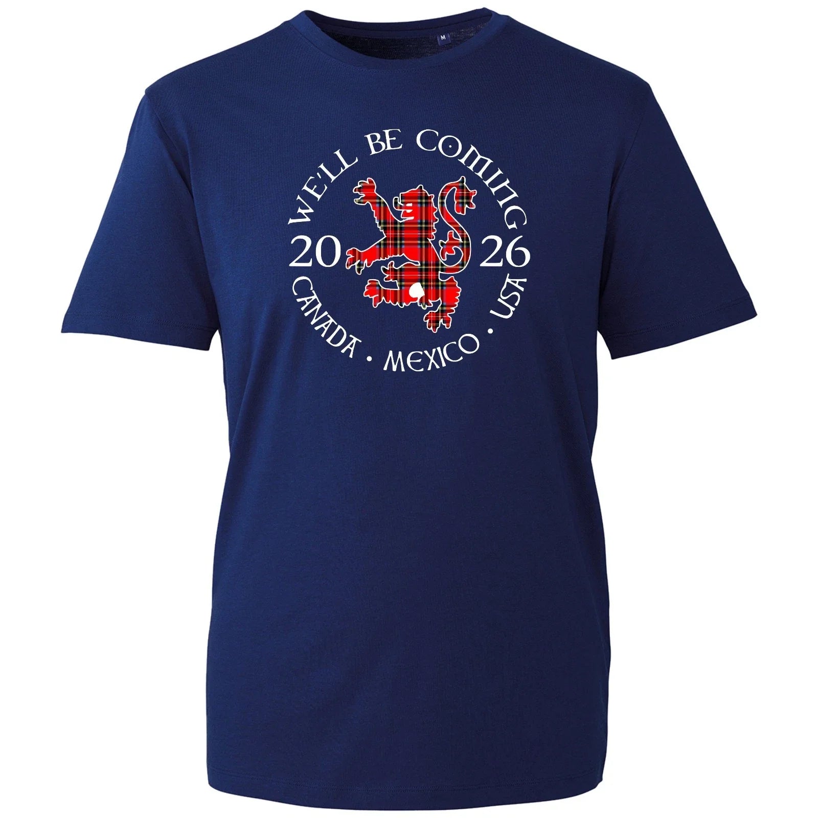 We'll Be Coming Scotland 2026 , Scottish Worldcup Supporters Unisex Tee Unisex , , , Long Sleeve Tee