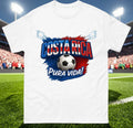 Costa Rica Pura Vida Football , Costa Rica Football Shirt, Costa Rica Tee Unisex , , , Long Sleeve Tee