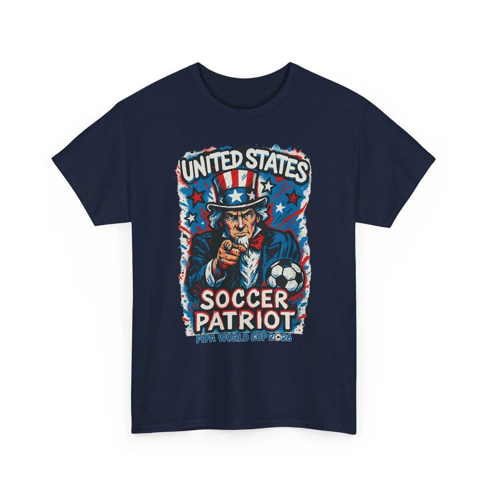 USA Soccer Patriot World Cup 2026 | Uncle Sam Fan Tee Unisex , , , Long Sleeve Tee