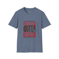 Straight Outta Coffee Funny , Coffee Lover Gift, Simple Graphic Tee Unisex , , , Long Sleeve Tee
