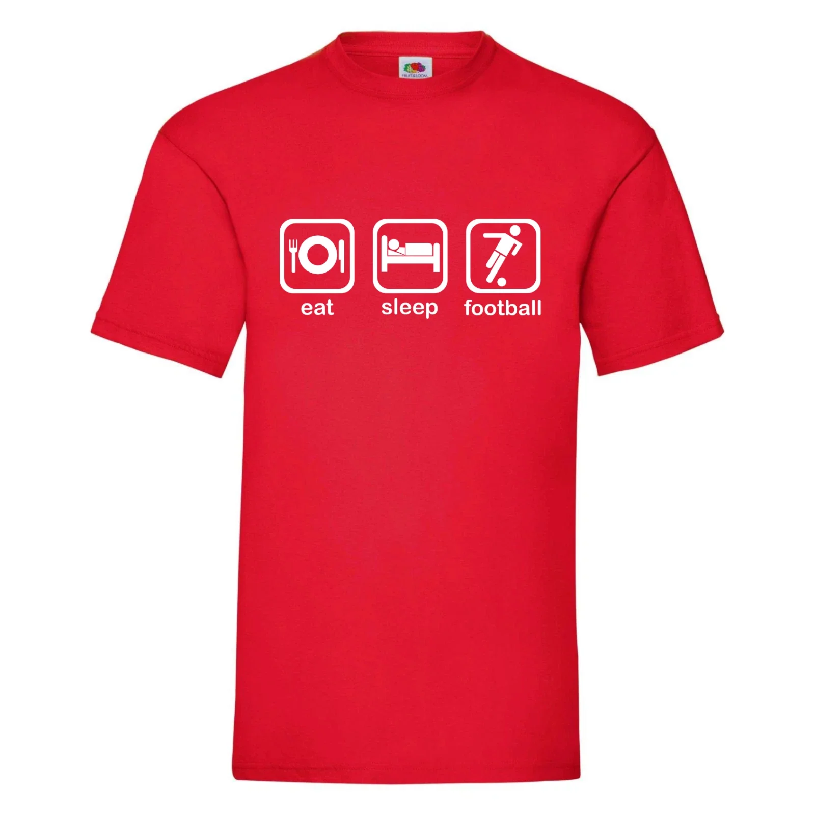 Eat, Sleep, Football - Football Fan , Football Player - Footie Fan Gift Unisex , , , Long Sleeve Tee