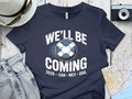 Scotland Football 2026 Celebration We'll Be Coming Tee Unisex , , , Long Sleeve Tee