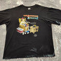 vintage 90s THE ARMCHAIR ATHLETE CARTOON LAZY JOKE T Shirt 2XL Men's Fader Unisex , , , Long Sleeve Tee
