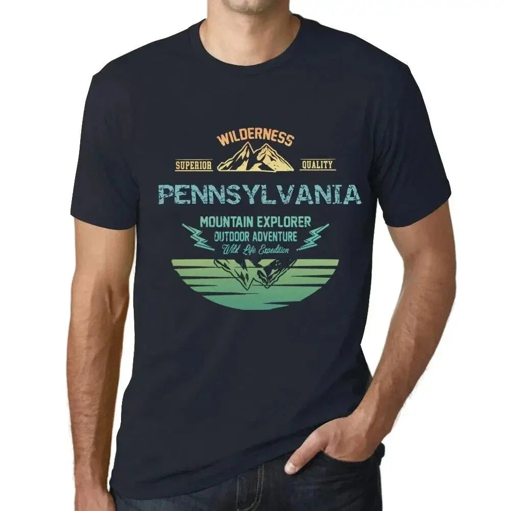 Men's Graphic Outdoor Adventure, Wilderness, Mountain Explorer Unisex , , , Long Sleeve Tee