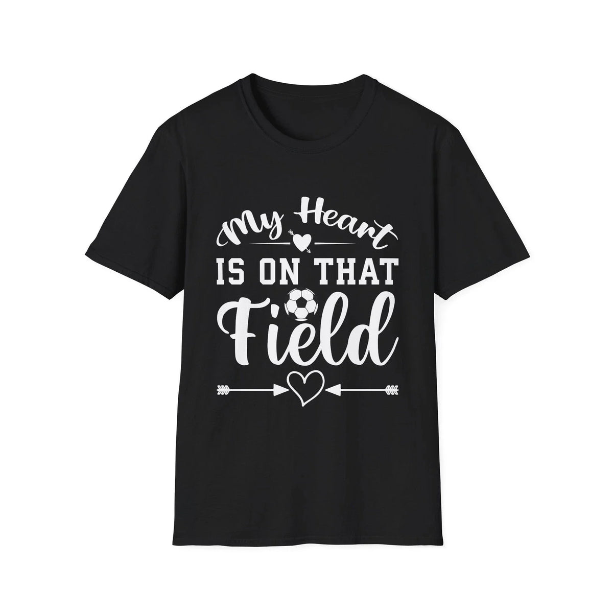 My Heart Is On That Field | Soccer Mom Dad Fan Tee Unisex , , , Long Sleeve Tee