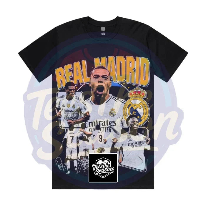 Real Madrid - Soccer Sports Tee Unisex , , , Long Sleeve Tee