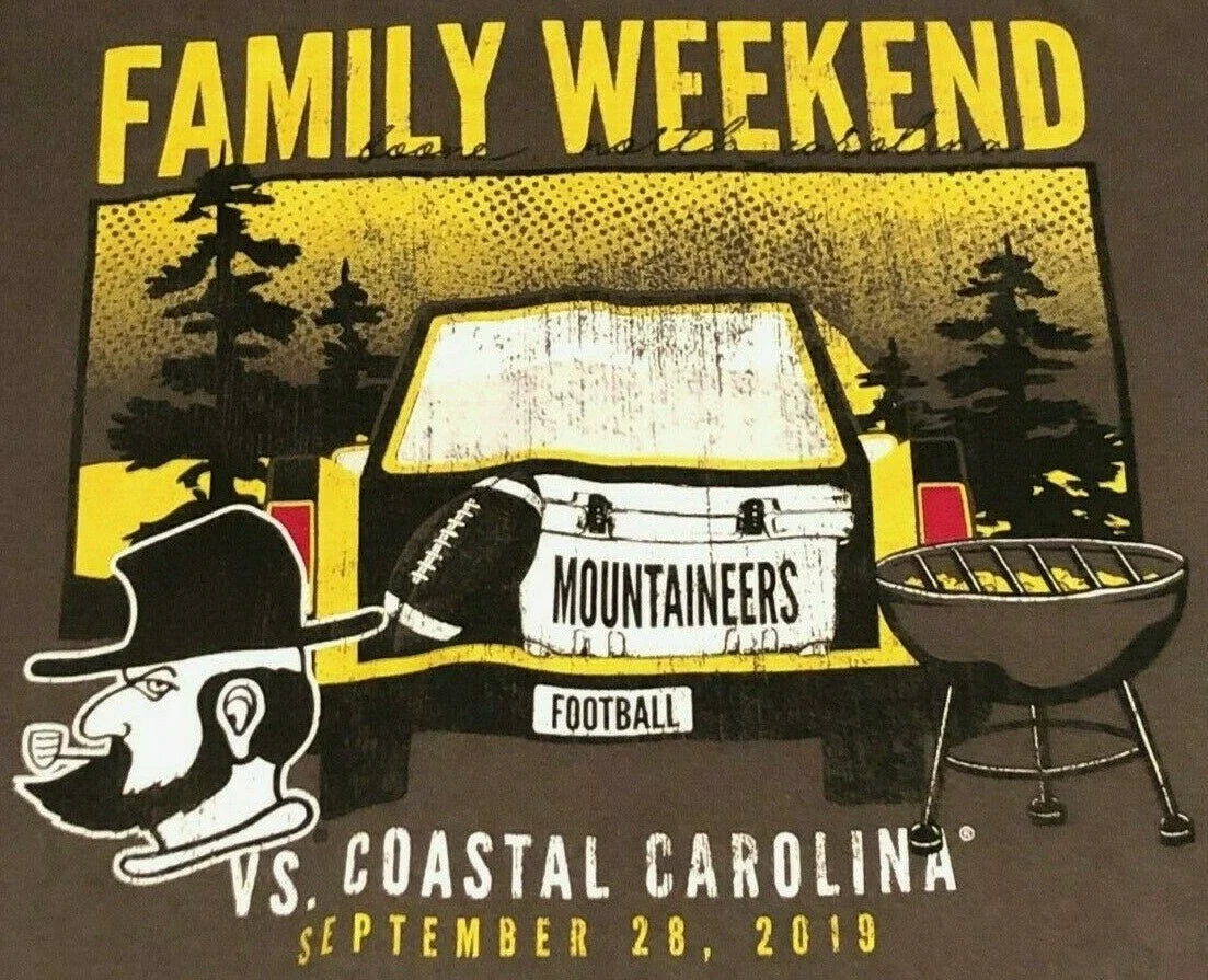 Appalachian State Vs Coastal Carolina Family Day Weekend 2019 Gameday Medium Unisex , , , Long Sleeve Tee
