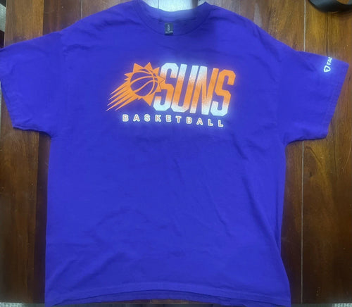 !!! FROM THE GAME !!! Phoenix Suns Shirt Purple Large 2026 Unisex , , , Long Sleeve Tee