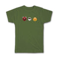 Gift : Wake Up for Coffee Funny Smiley Emoticon Unisex , , , Long Sleeve Tee