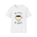 No Coffee No Workee Unisex Softstyle Unisex , , , Long Sleeve Tee