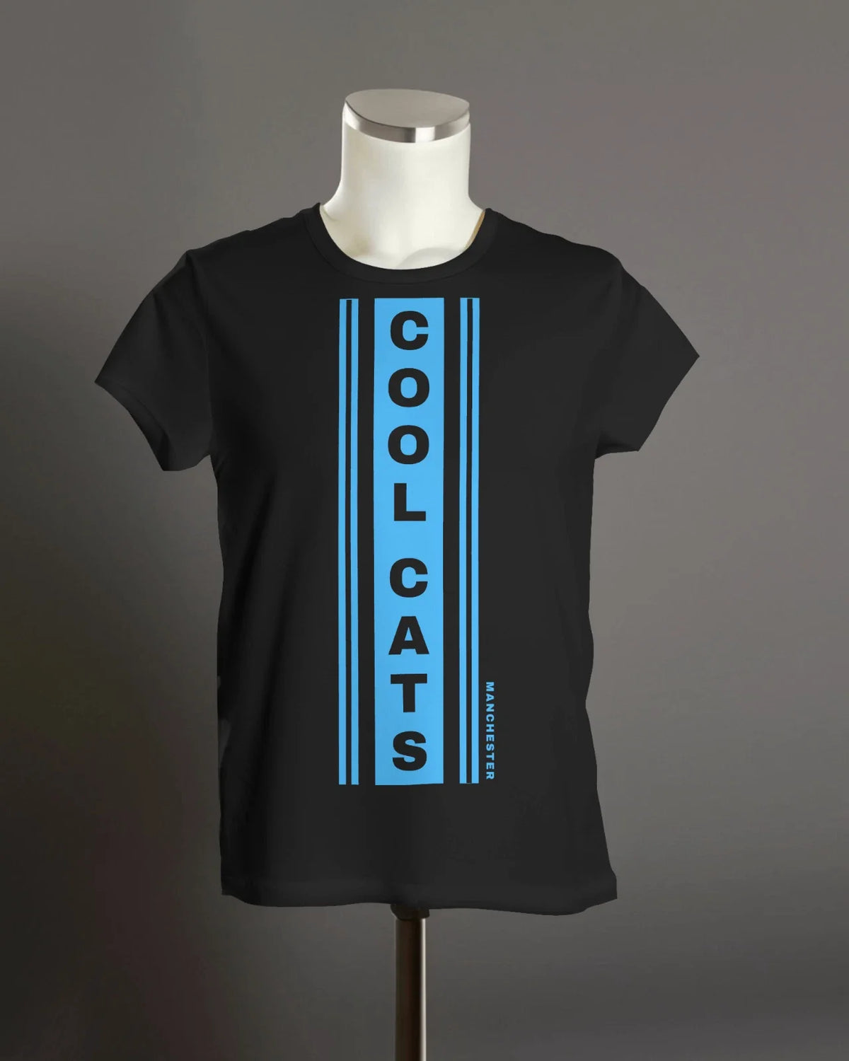 COOL CATS Manchester | Manchester Hooligan Moss Side Blues Guvnors Moon Unisex , , , Long Sleeve Tee
