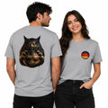 Germany Black Eagle Soccer | German Flag Football Fan Graphic Tee Unisex , , , Long Sleeve Tee