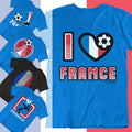 Adults or Kids Choice FRANCE Football French World Cup 2026 Boys Girls Unisex , , , Long Sleeve Tee