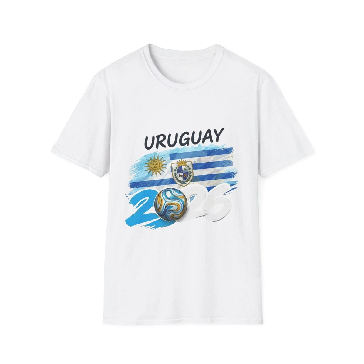 Uruguay Flag 2026 World Cup | Soccer Jersey Fan Tee Unisex , , , Long Sleeve Tee