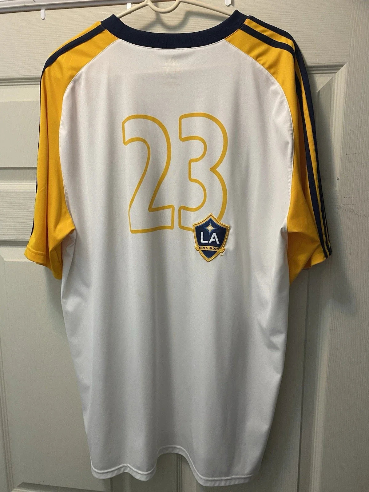 LA Galaxy David Beckham Jersey Shirt XL Unisex , , , Long Sleeve Tee