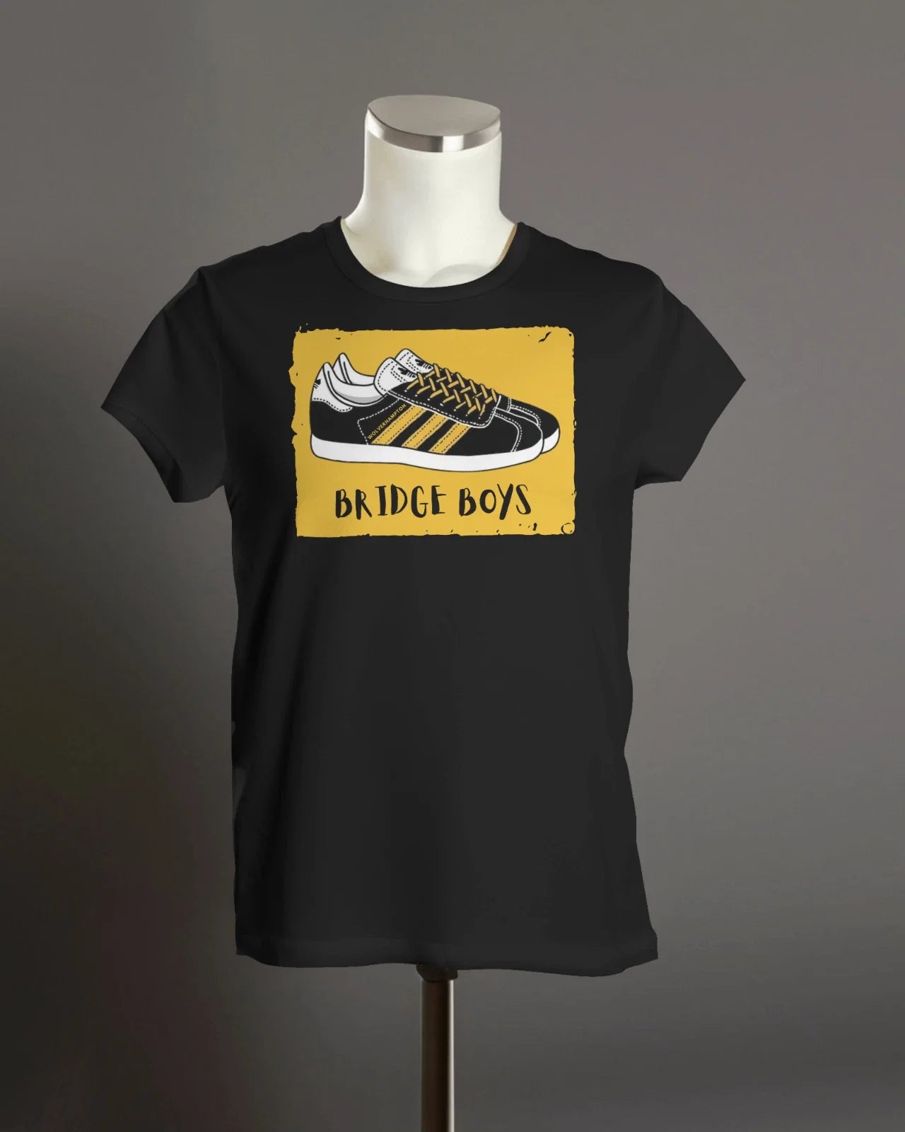 BRIDGE BOYS Gazelle | Wolverhampton Hooligans Molineux Gold Subway Yam Unisex , , , Long Sleeve Tee